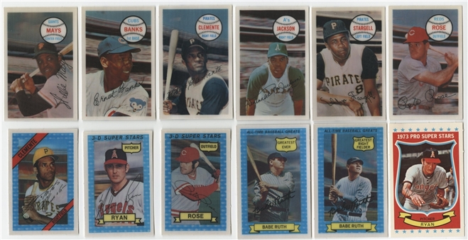 1970-1992 Kelloggs High Grade Complete Sets Collection (15 Different)